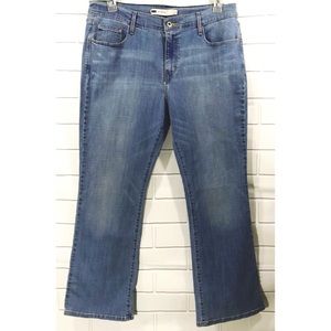 Levi's 515 Bootcut Womens Jeans Size 14 Light Wash